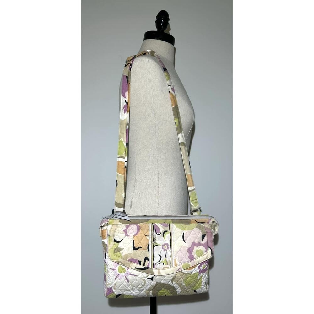 Vera Bradley PORTOBELLO ROAD Shoulder Handbag Flap Quilted Cotton